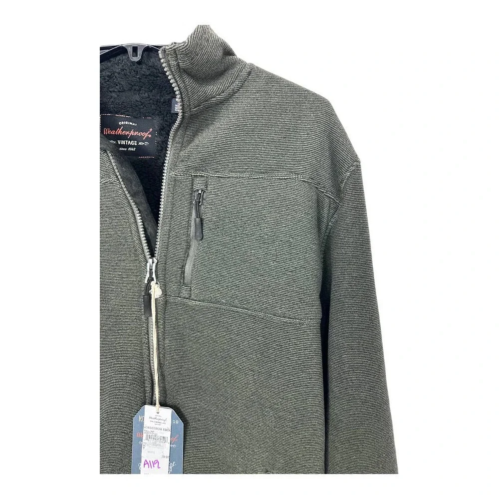 Weatherproof faux shearling